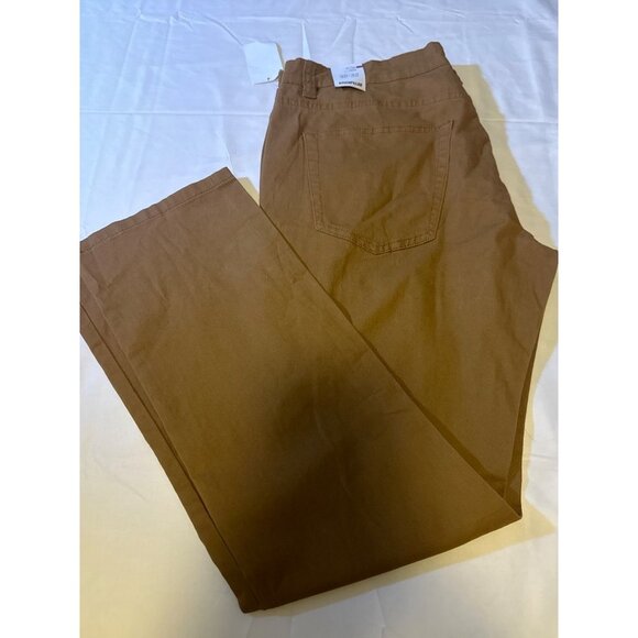 Caterpillar Workwear Pants Slim Fit Brown Everyday Comfort, Size 32x32, NWT - Picture 4 of 6